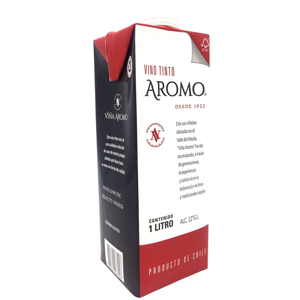 Aromo Vino Tinto 1 litro