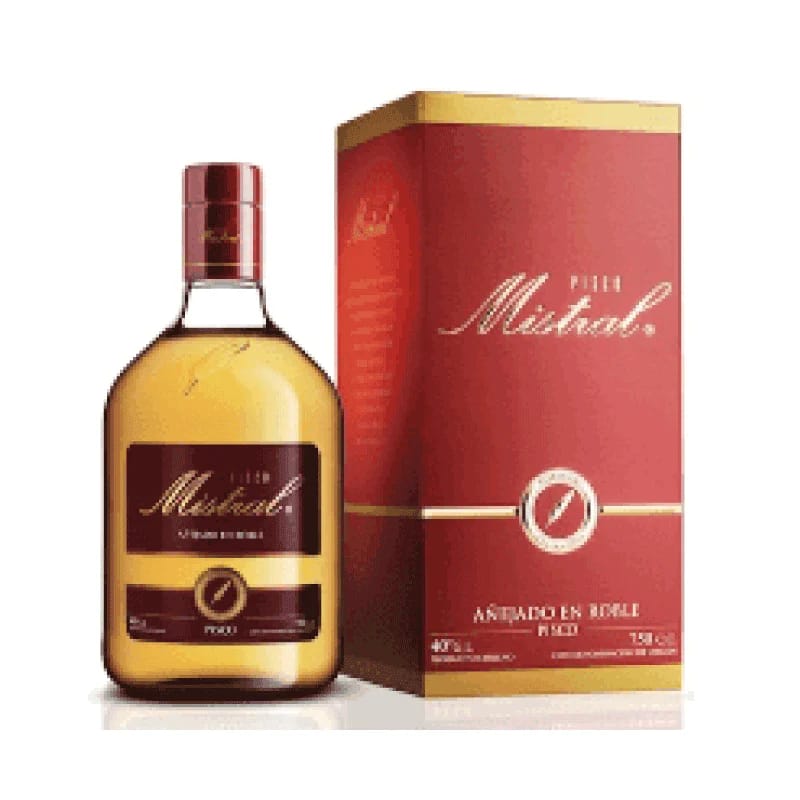 Pisco Mistral Añejado En Roble 750 cc
