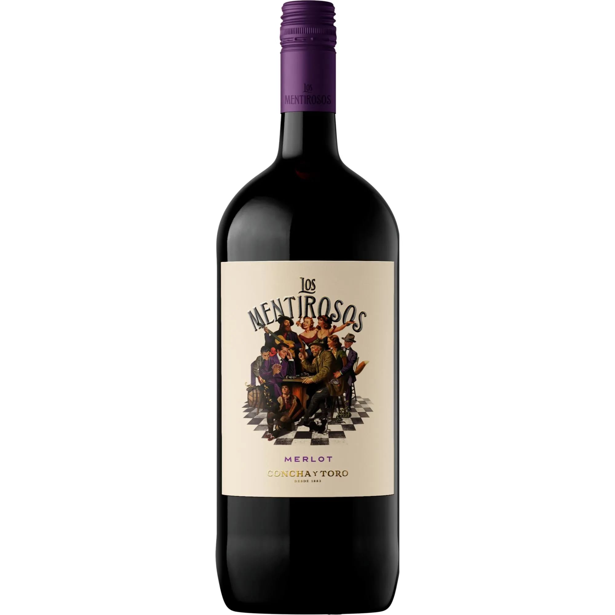 Los Mentirosos Merlot 1.5L