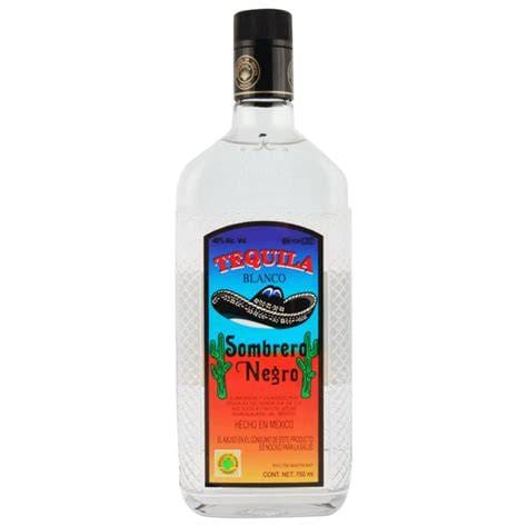 Tequila blanco sombrero negro  750 ML
