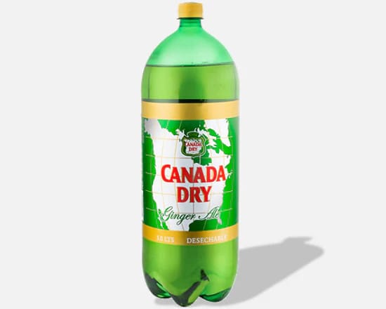 Canadá Dry Ginger Ale 3L Desechable