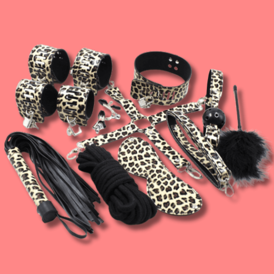 Kit Sumisión  11 piezas Leopardo