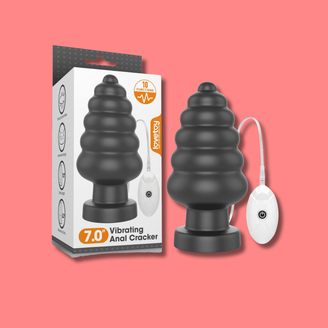 Plug Anal Vibrador Cracker