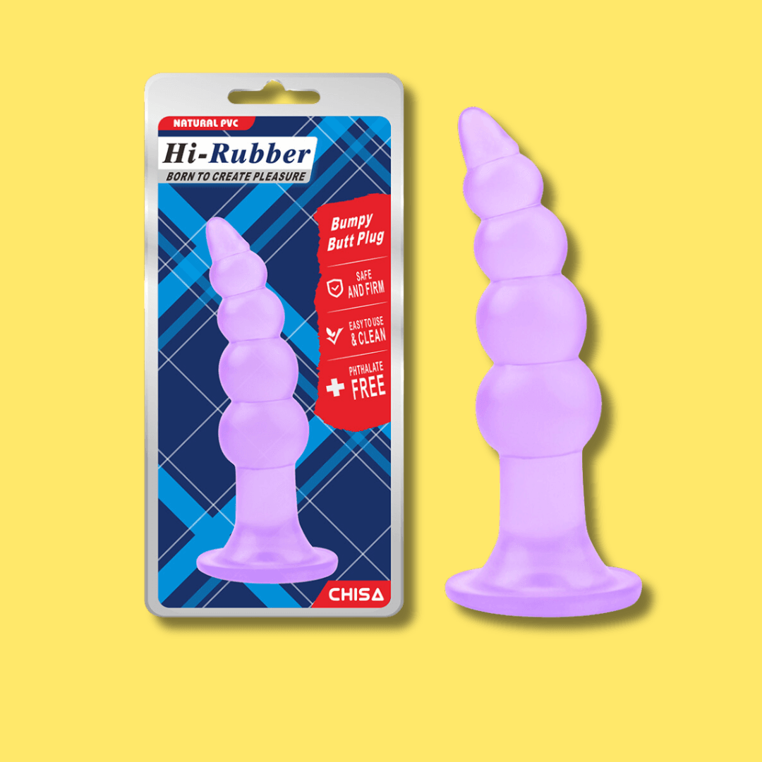 Plug Anal Bumpy Morado