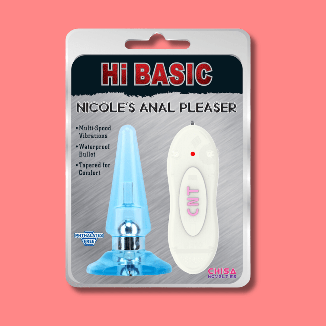 Plug Anal Vibrador Emil 💙