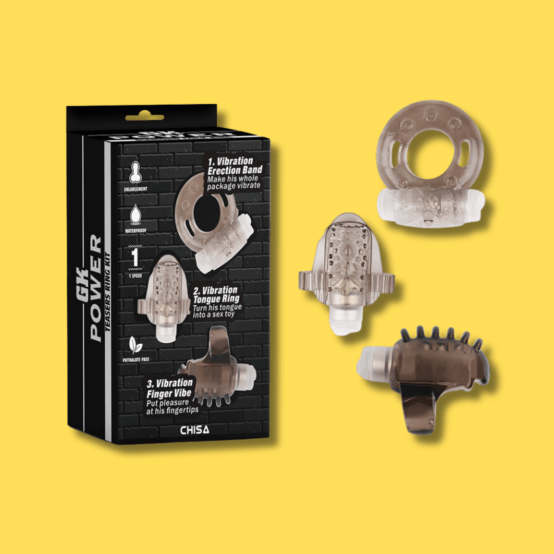 Pack 3 Anillos Vibradores